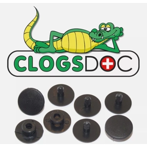 4 x Rivets Sets, Croc Fastener, Button to fit repair For Crocs Adults Kids bro.. 4 x Rivets Sets, Croc Fastener, Button to fit repair For Crocs Adults Kids bro..