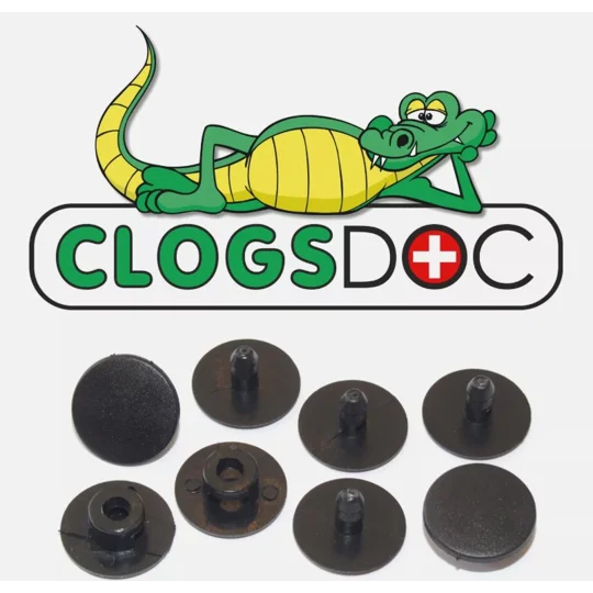 4 x Rivets Sets, Croc Fastener, Button to fit repair For Crocs Adults Kids broken clogs replacement