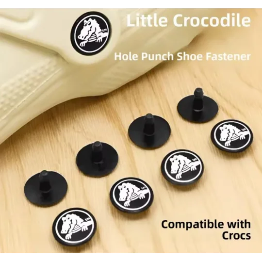 Rivets Set Crocs Replacement Buttons Fastener For Broken croc shoes fix repair