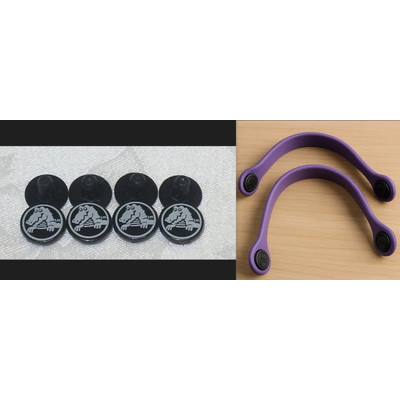 Replacement Straps fix repair your Crocs, 2 Straps, 4 Rivet buttons to repair and fix broken clogs