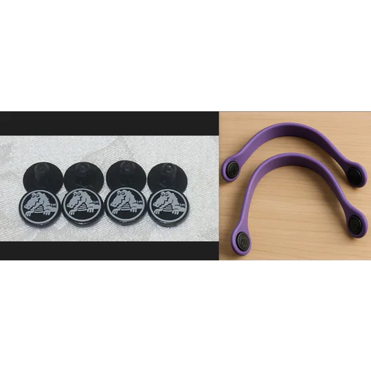 Replacement Straps fix repair your Crocs, 2 Straps, 4 Rivet buttons to repair and fix broken clogs