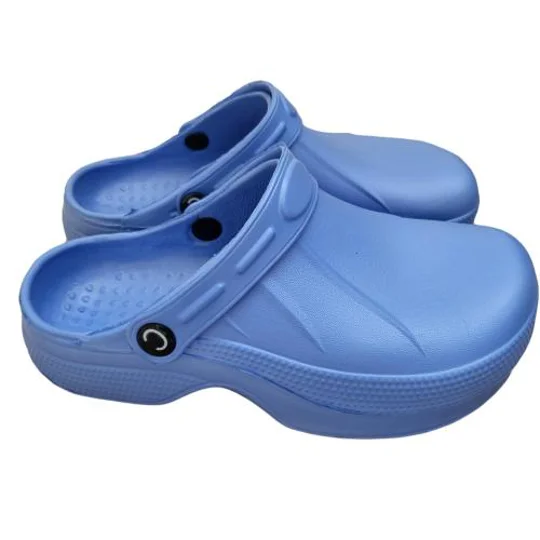 Durable EVA Medical Work Shoes - Soft Sole, Closed Toe, Solid Ideal for Doctors Chef Nurses