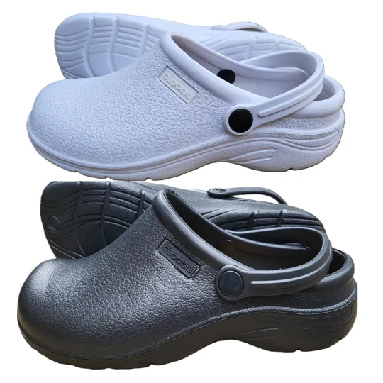 Full Work Clogs Chefs Nurse Vets Surgeon Culinary Kitchen Non Slip Cushioned insole Shoes