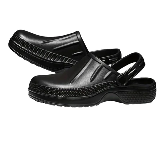 Black work Clogs for Kitchen staff, Chefs, Hospital staff nurse, Dental staff' Veterinary Nurses,