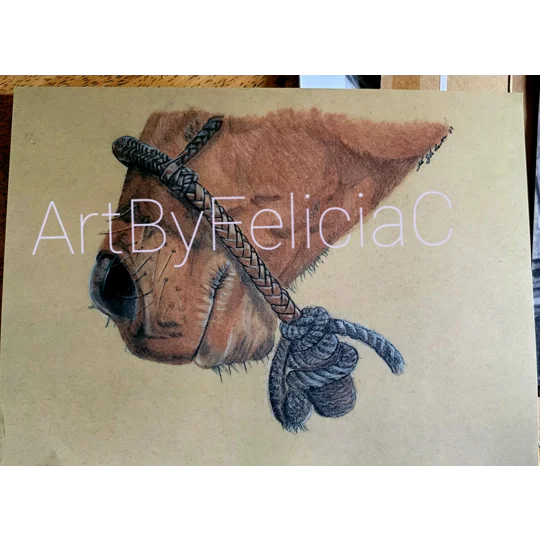 print 8x10 of original artwork by Felicia