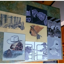 print 8x10 of original artwork by Felicia