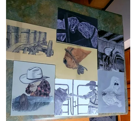 print 8x10 of original artwork by Felicia
