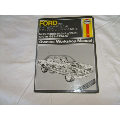 Haynes Ford Cortina Service Manual title=