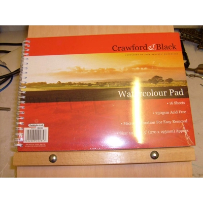 Artist Equipment/Water Colour Pad title=