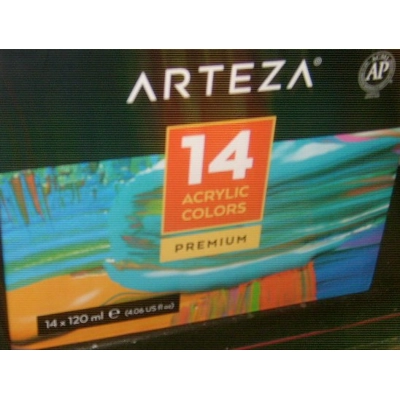 Arteza Equipment/Acrylic Paints title=