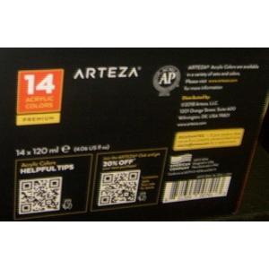 Arteza Equipment/Acrylic Paints