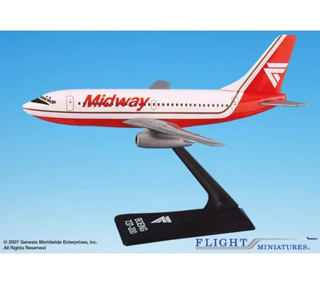Midway Boeing 737-200 1:180
