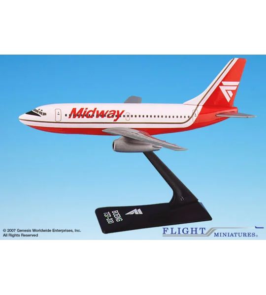 Midway Boeing 737-200 1:180