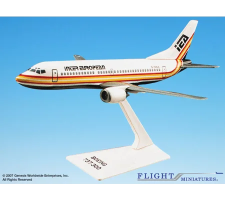 Inter European Boeing 737-300 1:180