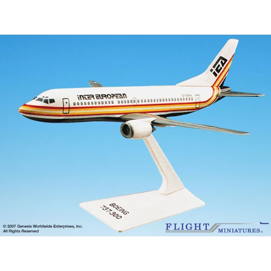 Inter European Boeing 737-300 1:180
