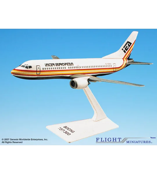 Inter European Boeing 737-300 1:180
