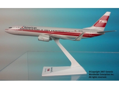American Boeing 737-800 "TWA" 1:200