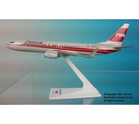 American Boeing 737-800 "TWA" 1:200