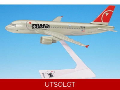 NWA Northwest Airlines Airbus A319-100 1:200
