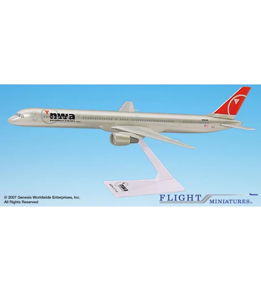 NWA Northwest Airlines Boeing 757-300 1:200
