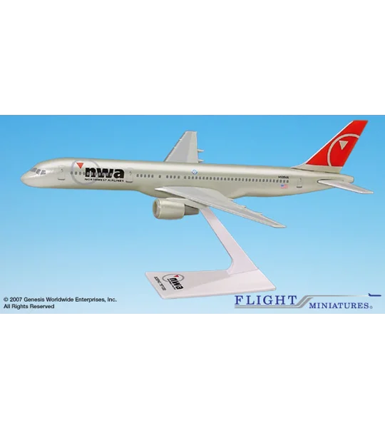 NWA Northwest Airlines Boeing 757-200 1:200