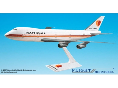National Boeing 747-100 1:250