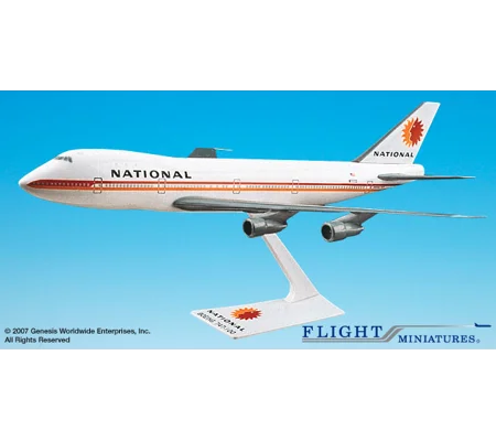 National Boeing 747-100 1:250