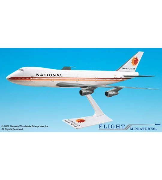 National Boeing 747-100 1:250