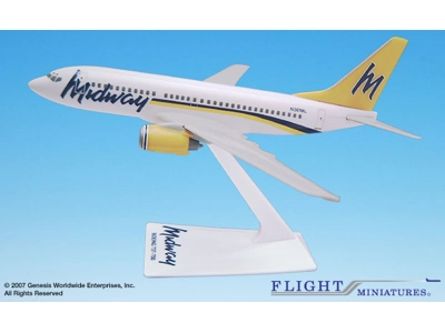 Midway Boeing 737-700 1:200