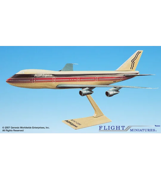 PEOPLExpress Boeing 747-200B 1:250