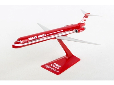 TWA Trans World McDonnell Douglas MD-83 "Wings of Pride" 1:200