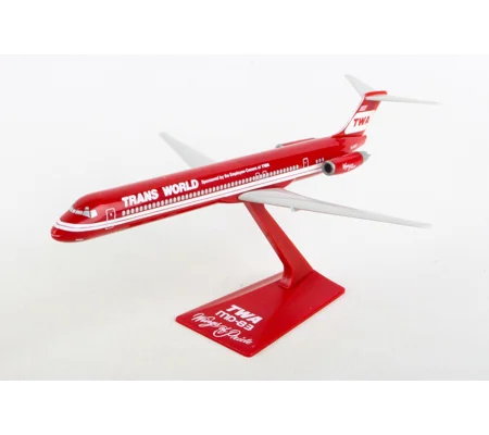 TWA Trans World McDonnell Douglas MD-83 "Wings of Pride" 1:200