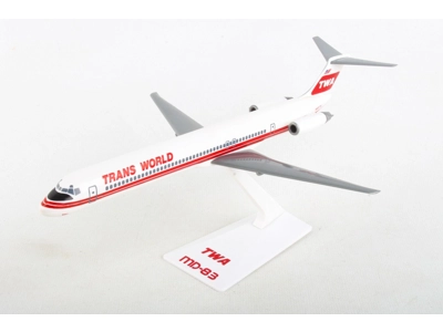 TWA Trans World McDonnell Douglas MD-83 1:200
