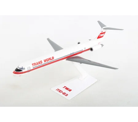 TWA Trans World McDonnell Douglas MD-83 1:200