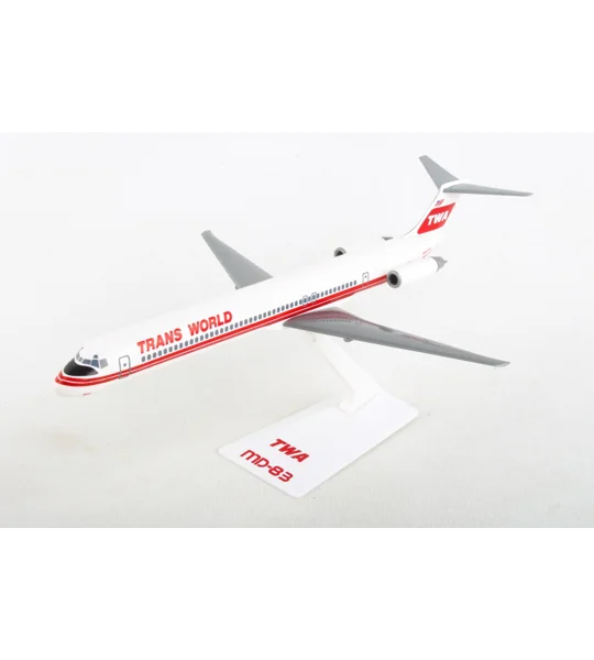 TWA Trans World McDonnell Douglas MD-83 1:200