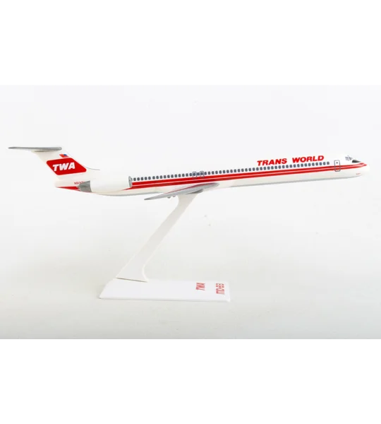 TWA Trans World McDonnell Douglas MD-83 1:200