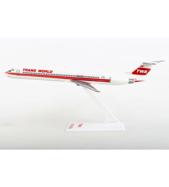 TWA Trans World McDonnell Douglas MD-83 1:200