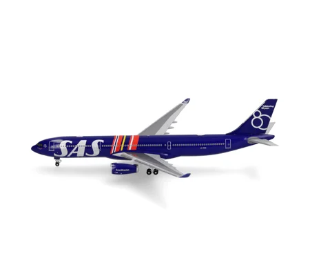 SAS Scandinavian Airbus A330-300 "80 Years" 1:500