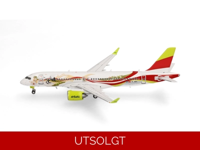AirBaltic Airbus A220-300 "50th A220" 1:400