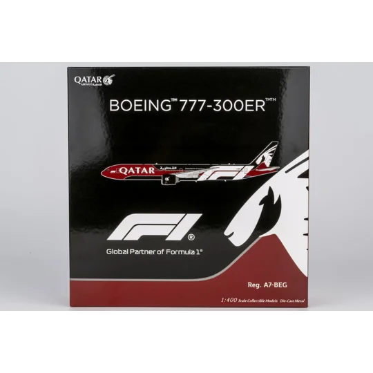 Qatar Boeing 777-300ER "Formula 1" 1:400
