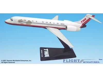 TWA Trans World Boeing 717-200 1:200