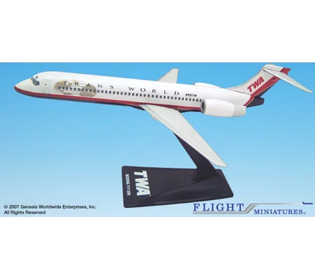 TWA Trans World Boeing 717-200 1:200