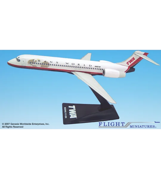 TWA Trans World Boeing 717-200 1:200