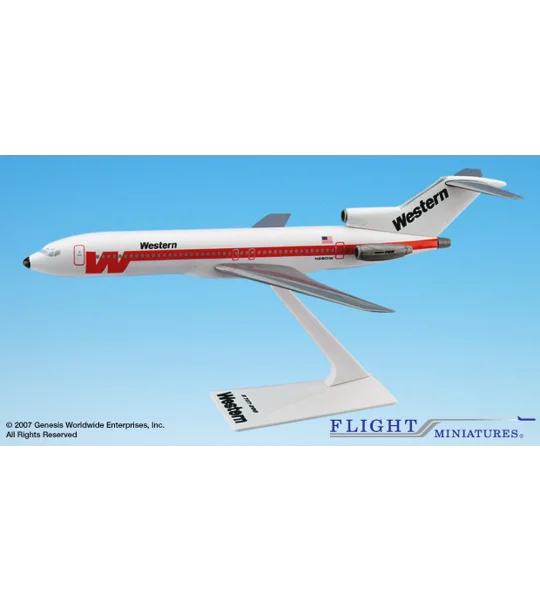 Western Boeing 727-200 1:200