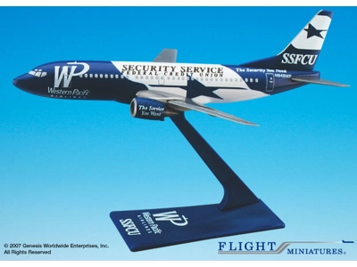 Western Pacific Airlines Boeing 737-300 "SSFCU" 1:200