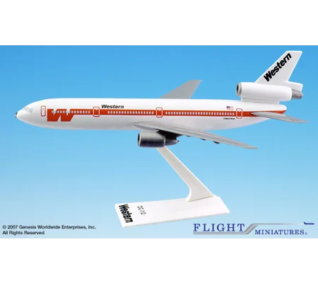 Western Douglas DC-10-10 1:250