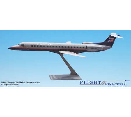 United Express Embraer 145ER 1:100