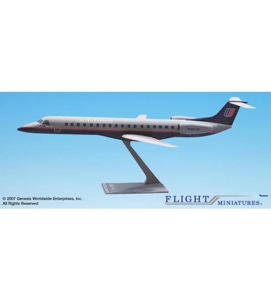 United Express Embraer 145ER 1:100