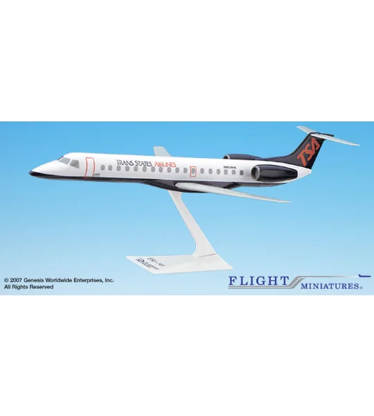 TSA Trans States Airlines Embraer 145EP 1:100