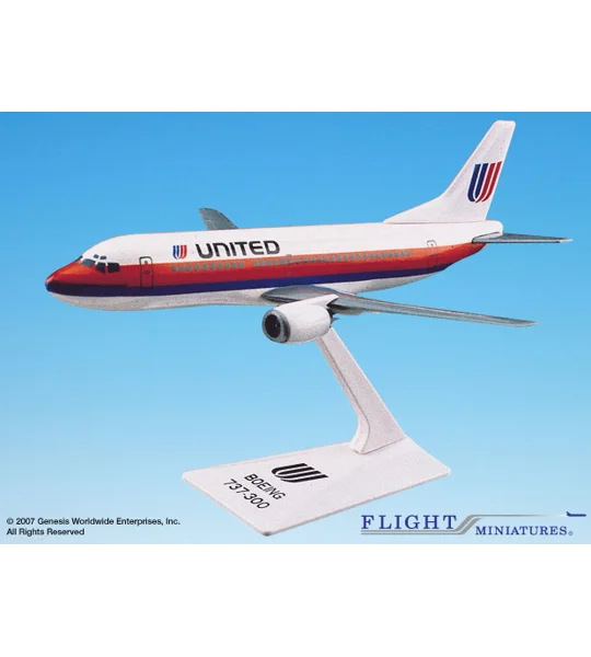 United Boeing 737-300 1:180